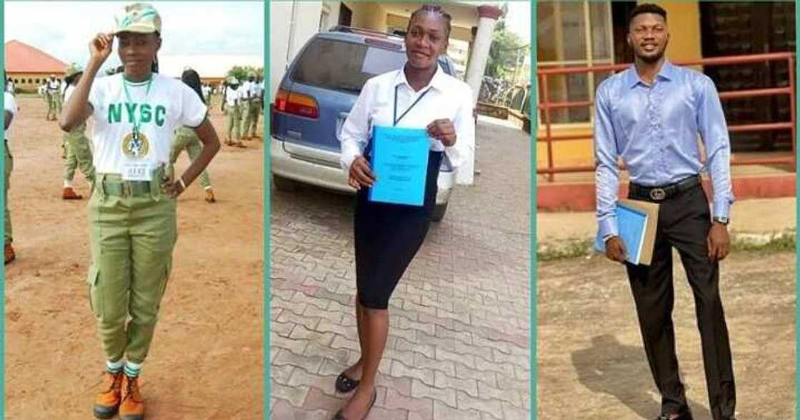 Three siblings who are orphans celebrate graduating from school