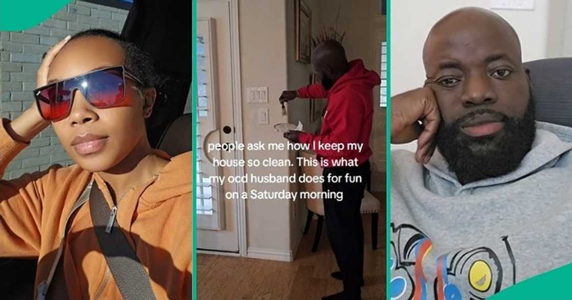 Mum of 4 shares what OCD husband does on Saturday mornings. Mum of 4 shares what OCD husband does on Saturday mornings.