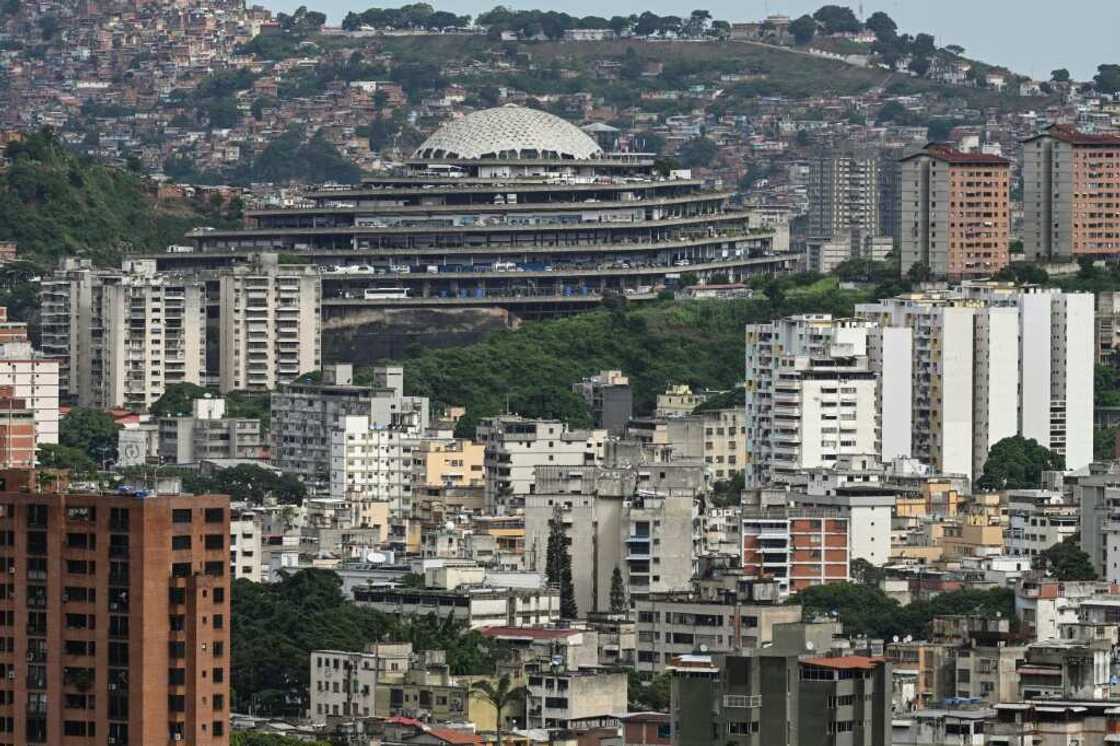 El Helicoide, an abandoned mall in Caracas with an iconic dome, is used by Venezuelan intelligence to hold dozens of political prisoners, according to an NGO