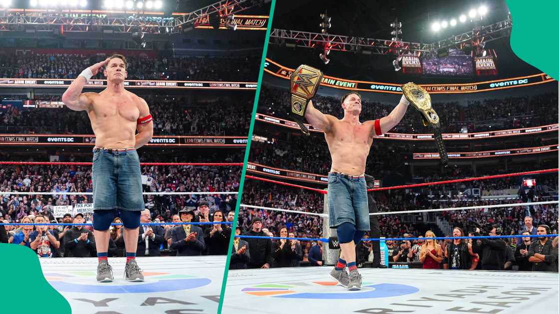 John Cena, WWE legend, Gunther, wrestling