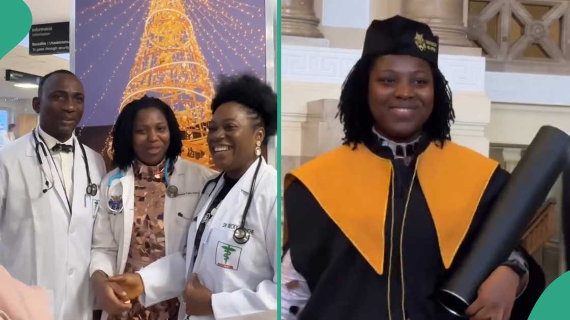 Daniella Enenche becomes a medical doctor.