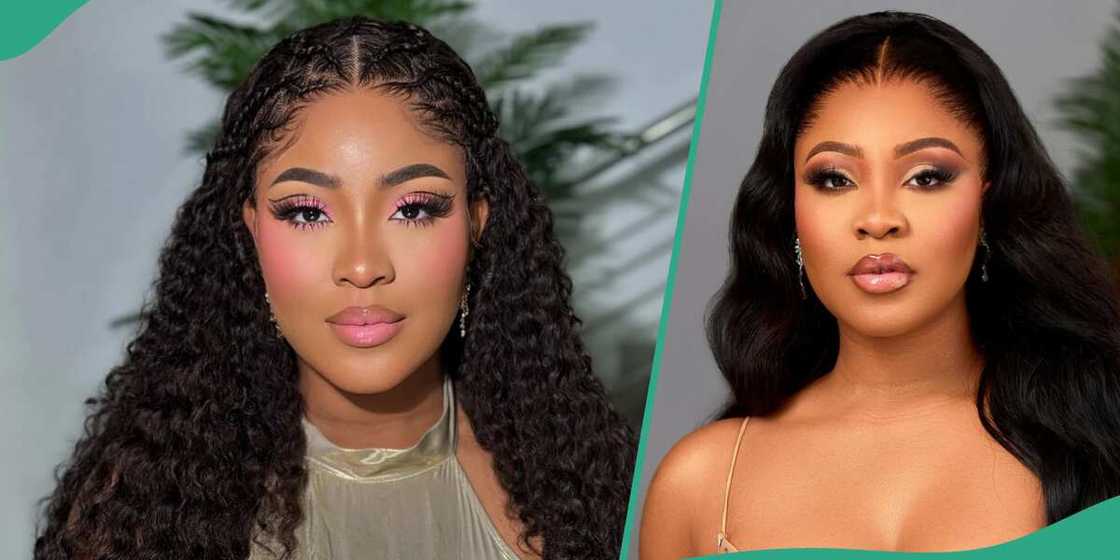 BBNaija Erica NIewedim creates scene at Nigerian airport. BBNaija Erica NIewedim creates scene at Nigerian airport.