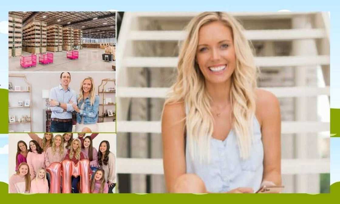 Tori Gerbig, her husband and staff Tori Gerbig, her husband and staff