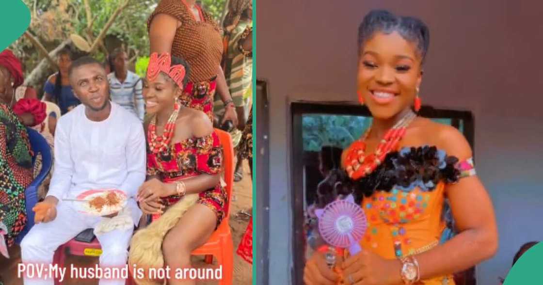 Nigerian man stands in for his brother on his wedding day Nigerian man stands in for his brother on his wedding day