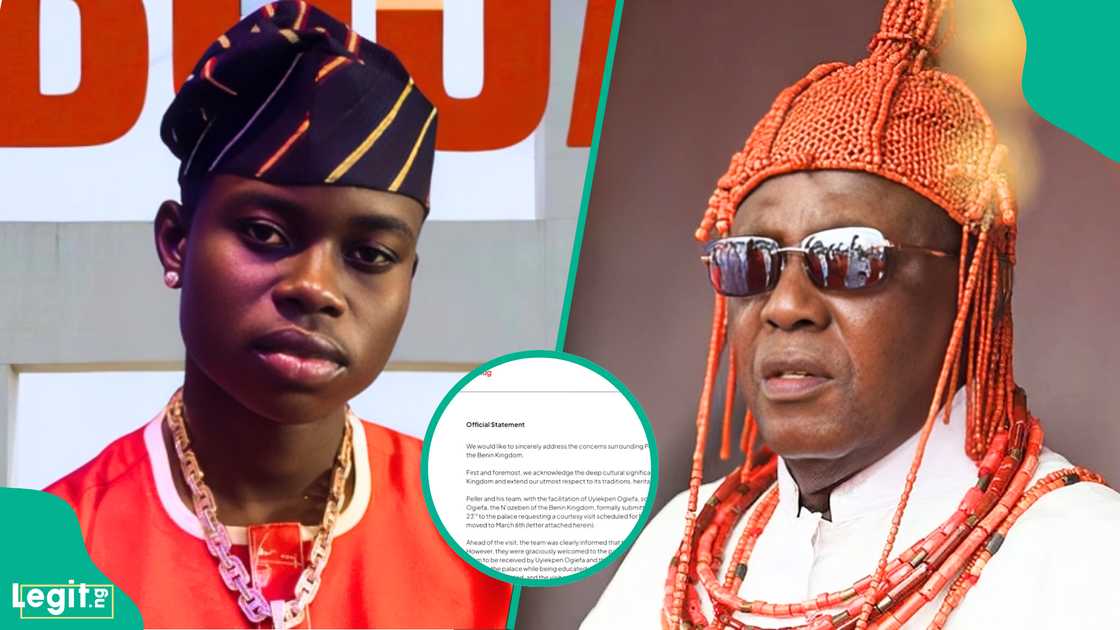 Peller’s management explains how Benin palace visit was arranged and apologises over actions that sparked controversy across Nigeria