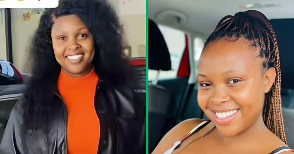 A TikTok video shows a young lady unveiling her achievements to the world. A TikTok video shows a young lady unveiling her achievements to the world.