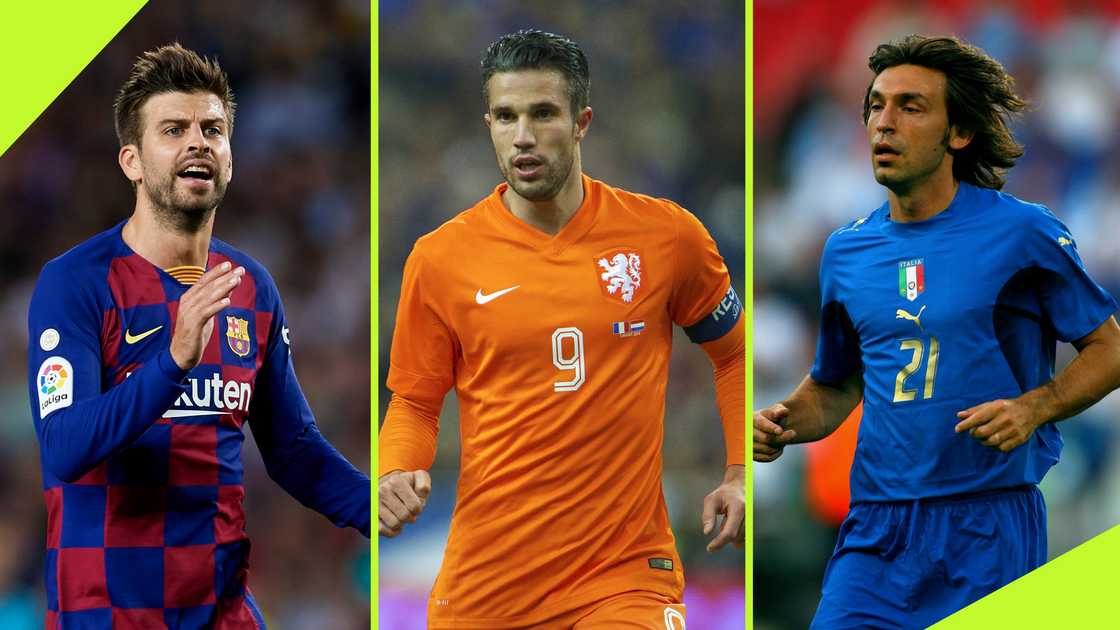 Van Persie, Pirlo, Pique among footballers who were rich before football Van Persie, Pirlo, Pique among footballers who were rich before football