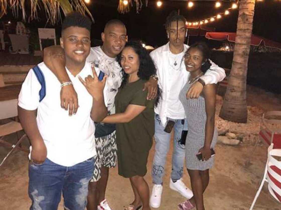 JA Rule and his family JA Rule and his family