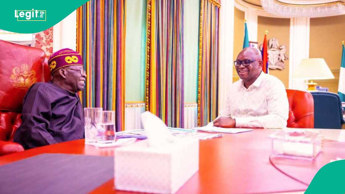 Ayodele Fayose and Bola Tinubu Ayodele Fayose and Bola Tinubu