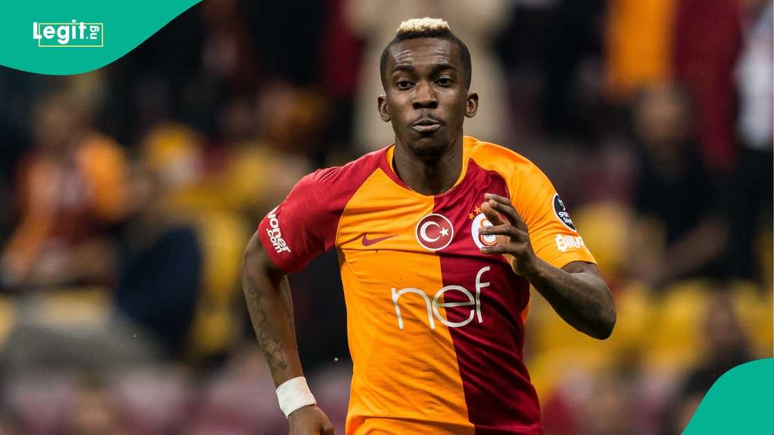 Henry Onyekuru, Galatasaray, Antalyaspor, Turk Telekom Arena, Istanbul, Turkiye, Super Lig Henry Onyekuru, Galatasaray, Antalyaspor, Turk Telekom Arena, Istanbul, Turkiye, Super Lig