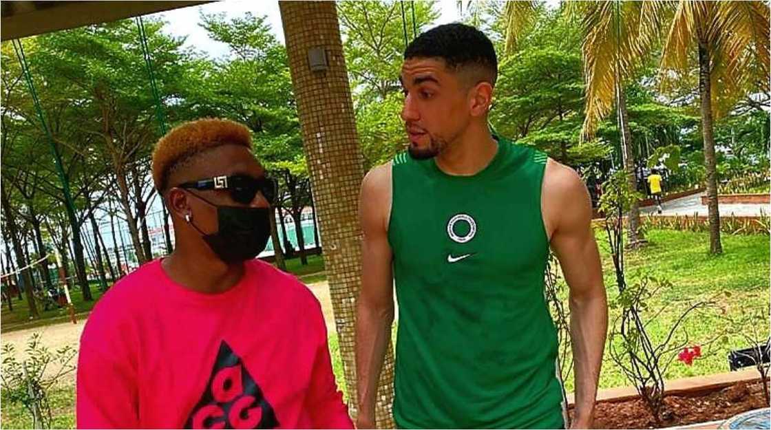 Top Nigerian music act visits Super Eagles camp as Nigeria for AFCON showdown against Benin, Lesotho Top Nigerian music act visits Super Eagles camp as Nigeria for AFCON showdown against Benin, Lesotho