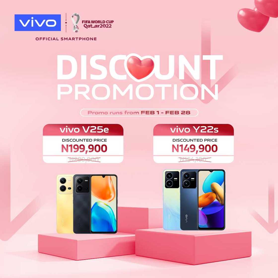 Take this Huge Discount as your love Gift from vivo this Month Take this Huge Discount as your love Gift from vivo this Month