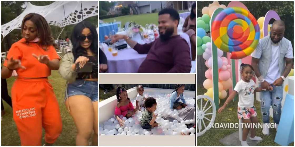 Hailey Adeleke at 4: Photos, Videos From Birthday Party in Atlanta, Davido, Other Family Members Attend