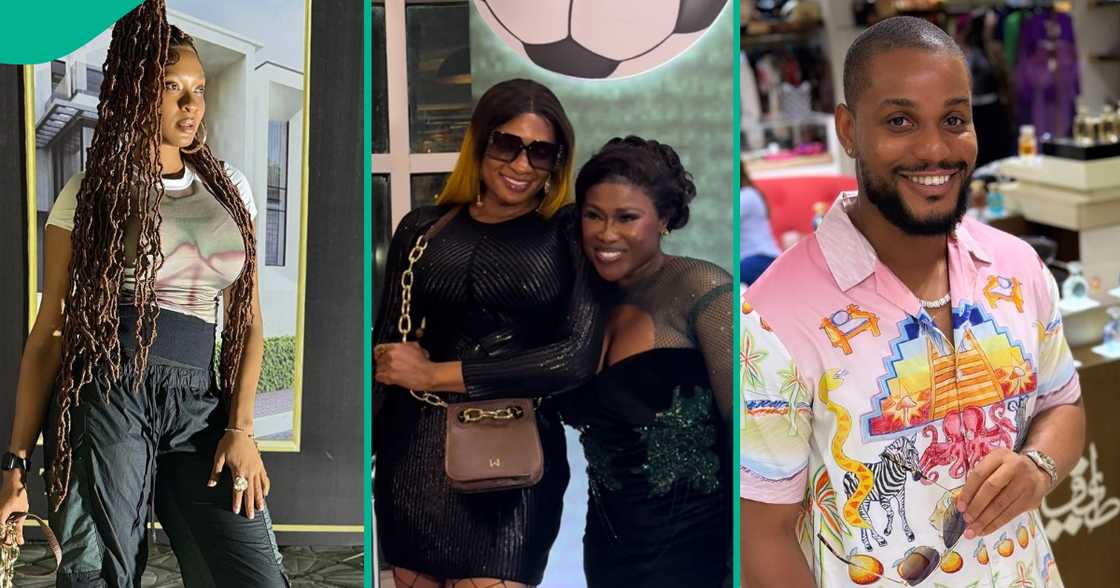 May Edochie at a Nollywood party. May Edochie at a Nollywood party.