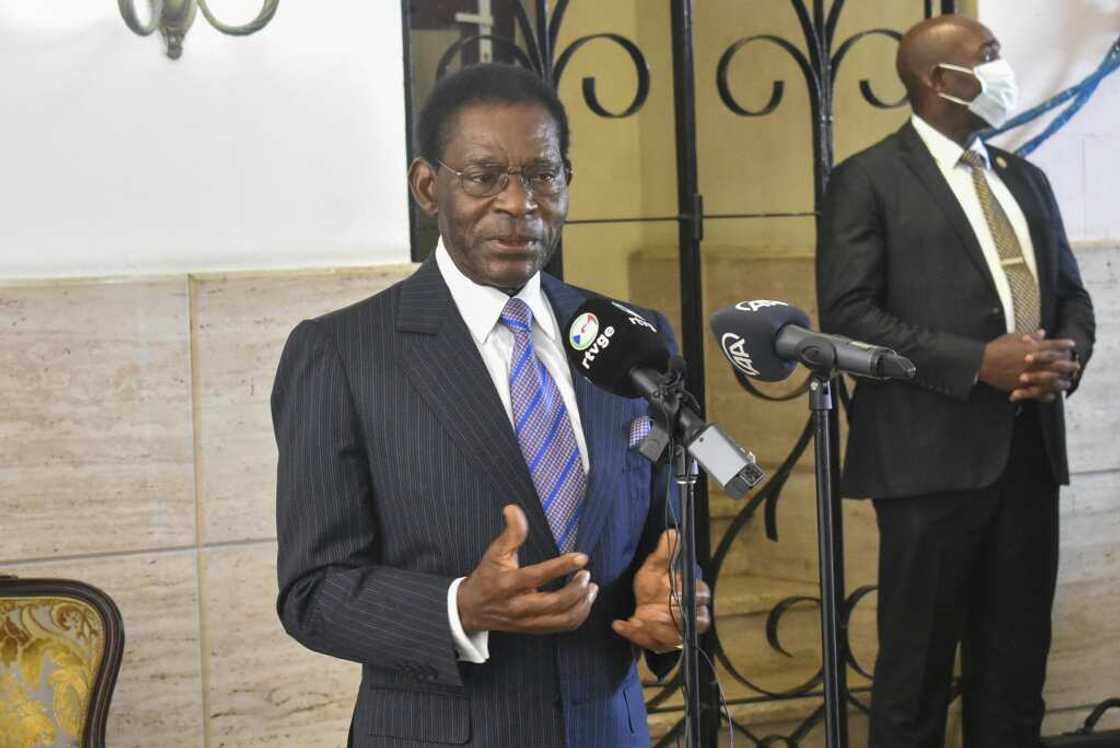 President Teodoro Obiang Nguema Mbasogo has been in power for 43 years -- the longest-serving head of state in the world, excluding royalty President Teodoro Obiang Nguema Mbasogo has been in power for 43 years -- the longest-serving head of state in the world, excluding royalty