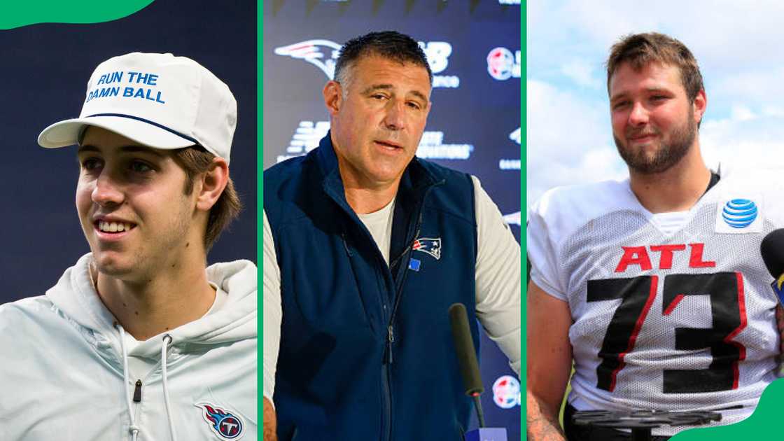 Carter Vrabel, Mike Vrabel, and Tyler Vrabel
