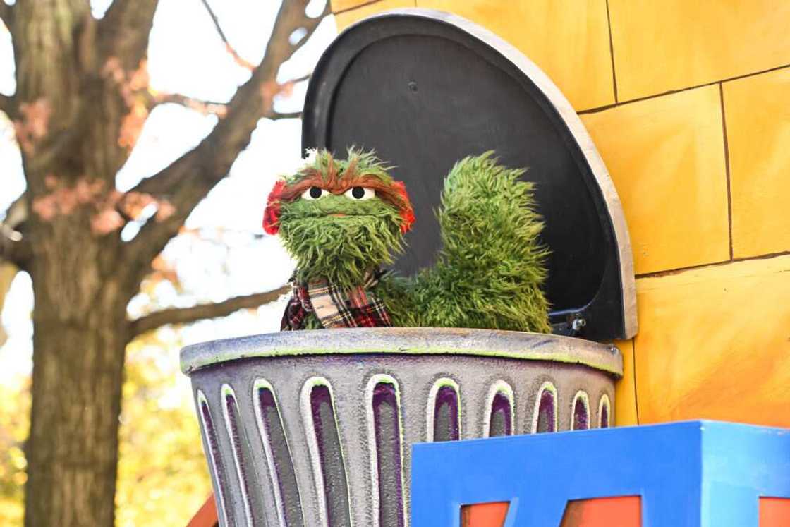 Oscar the Grouch attends Macy's Thanksgiving Day Parade Oscar the Grouch attends Macy's Thanksgiving Day Parade