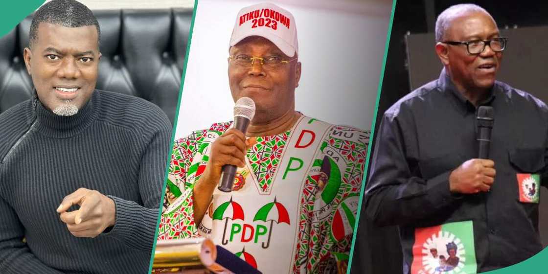 Reno Omokri reveals Atiku and Obi chances against Tinubu in 2027 Reno Omokri reveals Atiku and Obi chances against Tinubu in 2027