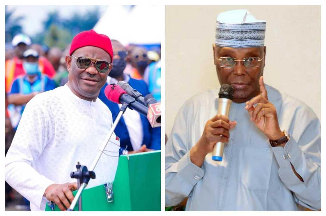 Wike, Atiku Wike, Atiku