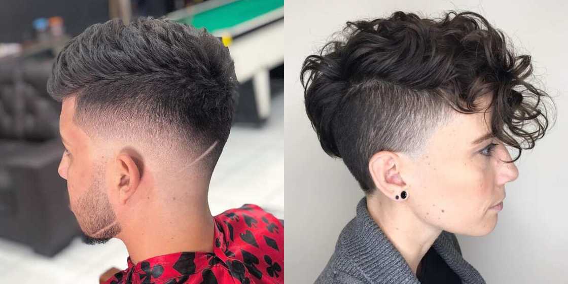 Faux hawk