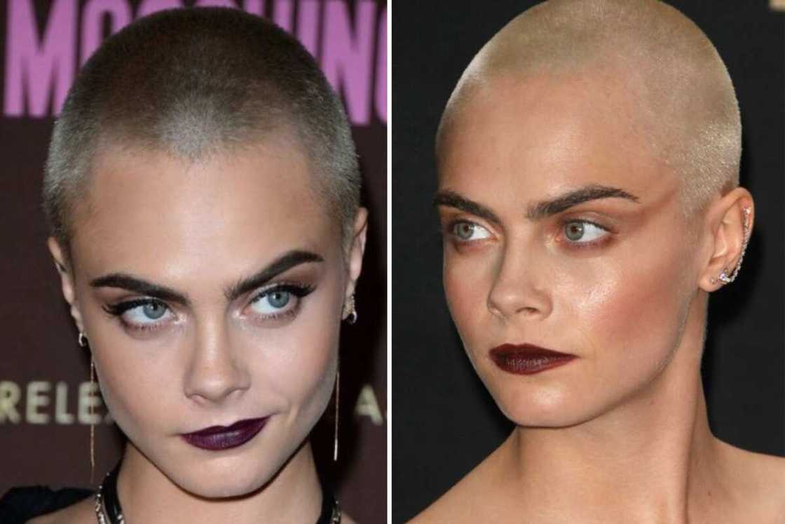 Buzz cut women