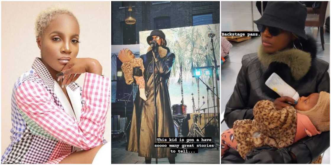 Seyi Shay and her daughter Seyi Shay and her daughter