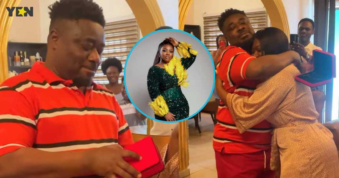 Stacy Amoateng and her husband Stacy Amoateng and her husband