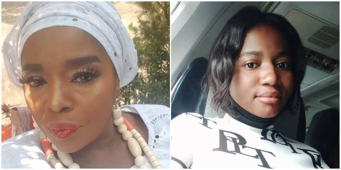 Ada Jesus: Rita Edochie Shares Video of Late Comedian Threatening to Kill Man Who Offended Her Ada Jesus: Rita Edochie Shares Video of Late Comedian Threatening to Kill Man Who Offended Her