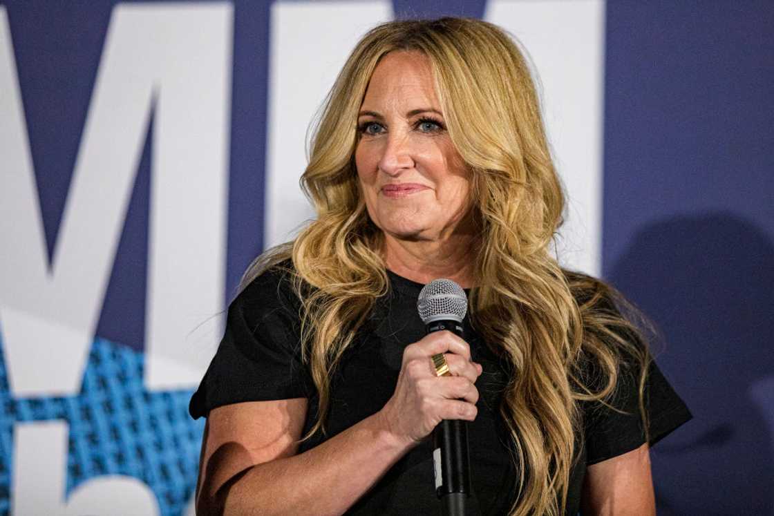 Lee Ann Womack at Anaheim Convention Center in Anaheim, California. Lee Ann Womack at Anaheim Convention Center in Anaheim, California.
