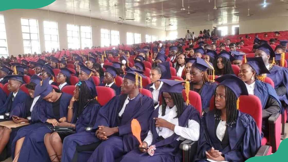 A graduation event at Delta State University