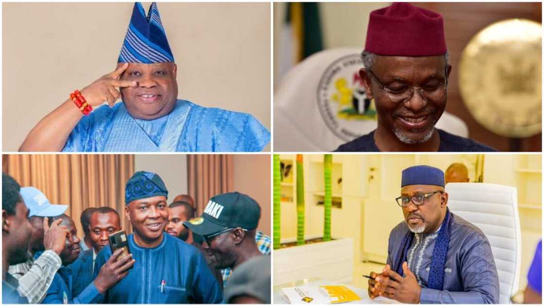 Ademola Adeleke/Nasir El-Rufai/Bukola Saraki/Rochas Okorcha/Politicians Who Defeated Incumbent Governors Ademola Adeleke/Nasir El-Rufai/Bukola Saraki/Rochas Okorcha/Politicians Who Defeated Incumbent Governors