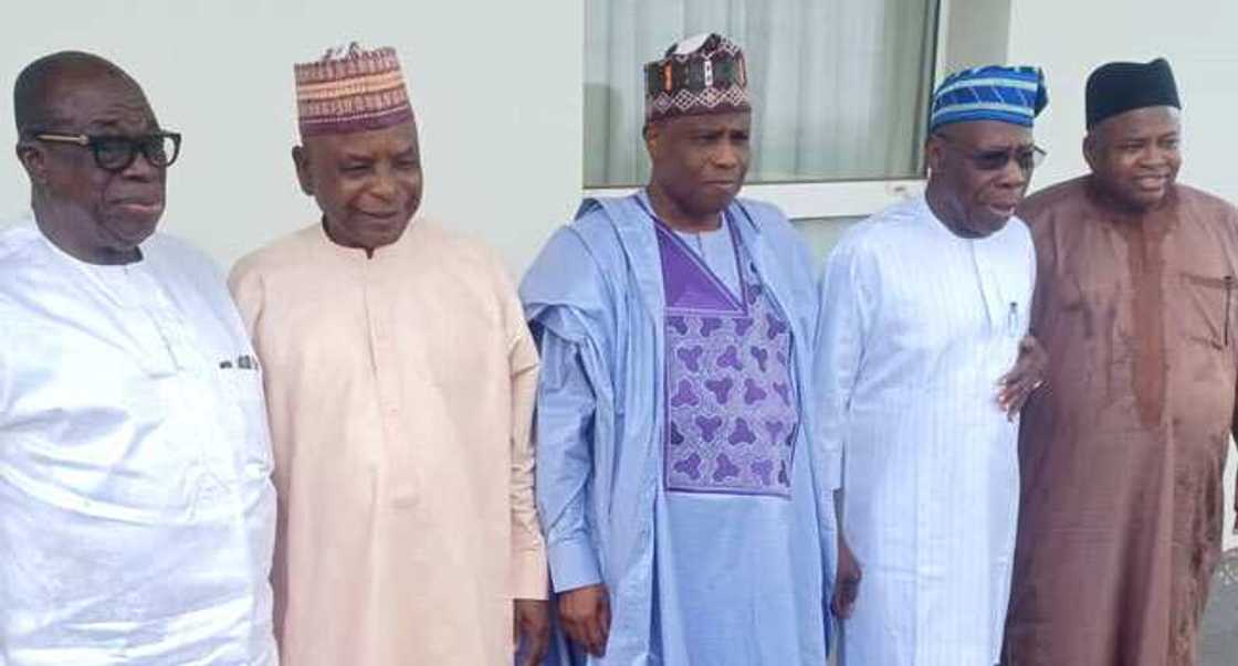 Obasanjo and Tambuwal Obasanjo and Tambuwal