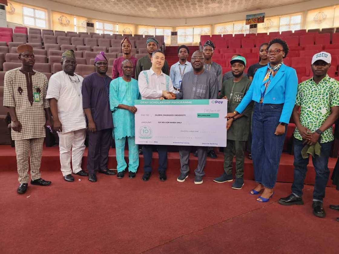 OPay N12bn Scholarship: Lots of students struggle to pay their fees - OOU SUG President says OPay N12bn Scholarship: Lots of students struggle to pay their fees - OOU SUG President says