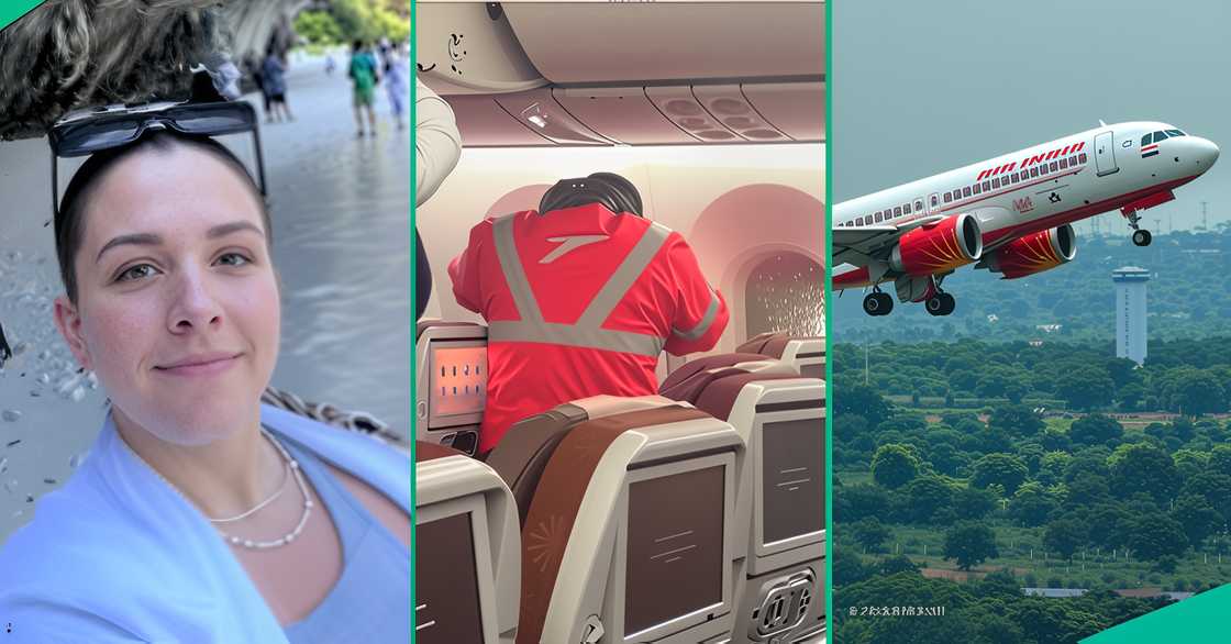 A lady who boarded an Air India plane for the first time shares her observations about her flight.