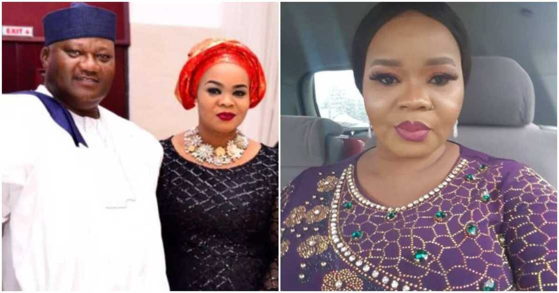 Actress Bimbo Oshin and late hubby Dudu Heritage