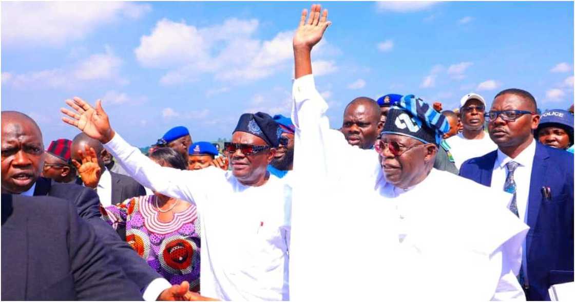 Bola Tinubu, Rivers APC, Nyesom Wike Bola Tinubu, Rivers APC, Nyesom Wike