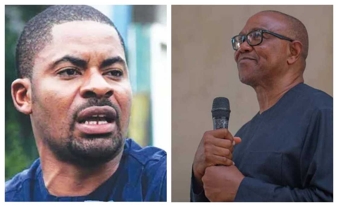 Deji Adeyanju, Peter Obi