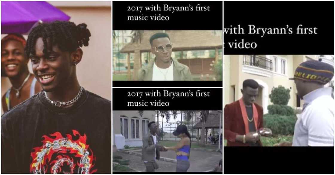 Photos of BBNaija star Bryann from his old music video Photos of BBNaija star Bryann from his old music video