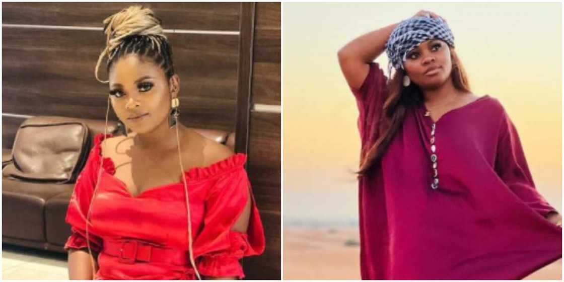 Tega says her life is a testimony Tega says her life is a testimony