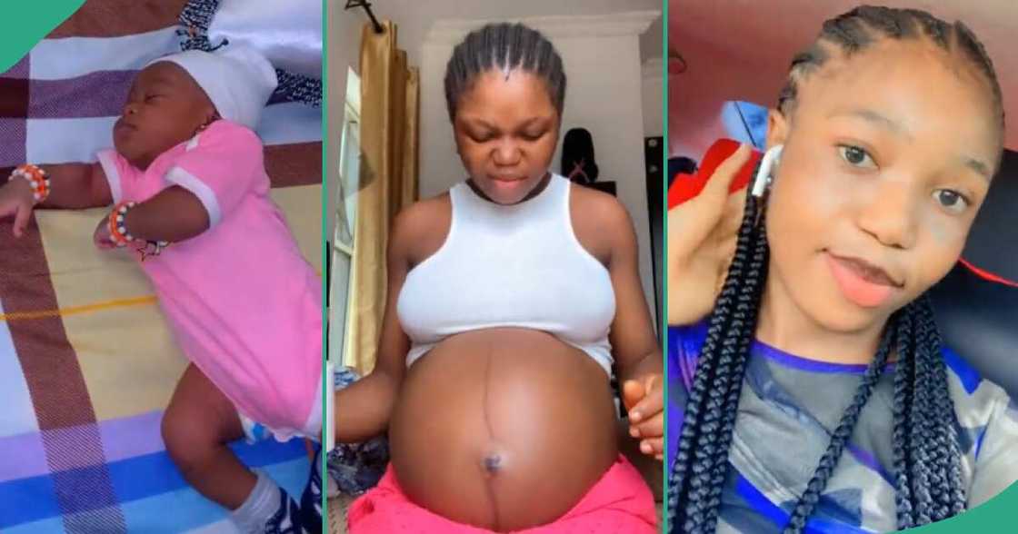 Video as Nigerian lady shows what happened after she went to boyfriend's house to fry plantain