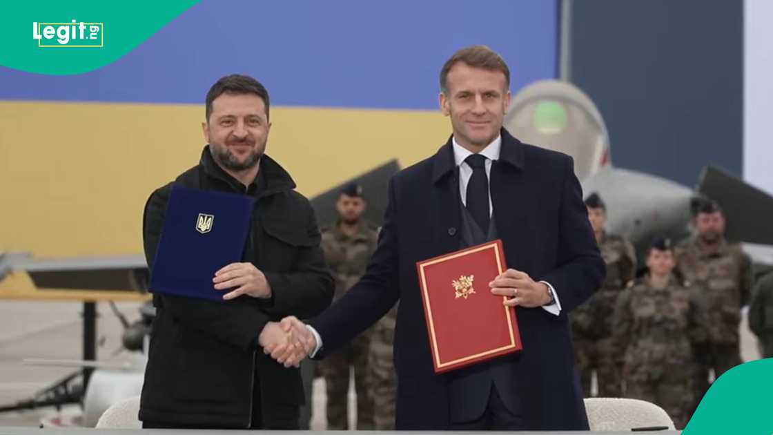 Zelenskiy secured 100 Rafale warplanes in Paris talks with Macron to strengthen Ukraine’s military capacity.