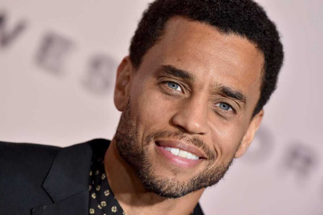Michael Ealy at TCL Chinese Theatre in Hollywood, California Michael Ealy at TCL Chinese Theatre in Hollywood, California