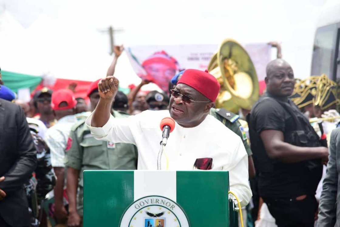 Governor Okezie Ikpeazu/Abia State/17 LGA Chairmen, Deputies, Councillors Dissolved