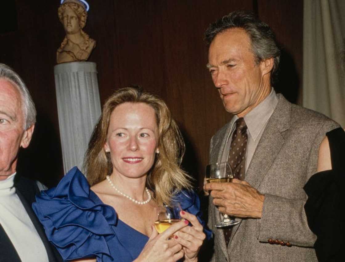 Clint Eastwood and Jacelyn Reeves appear together at an event Pebble Beach