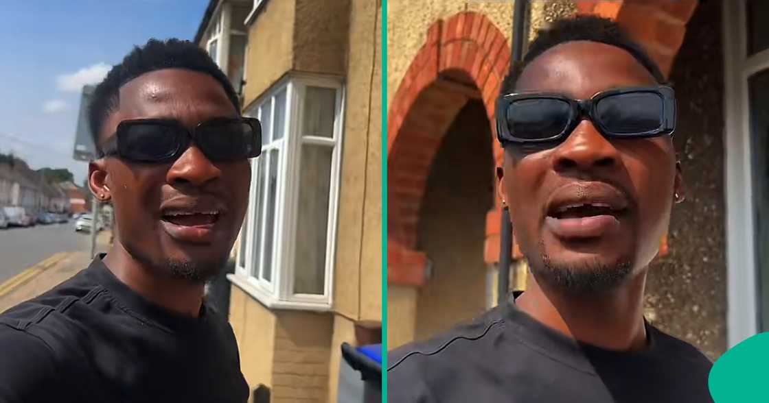 Nigerian man speaks about his experience in London.