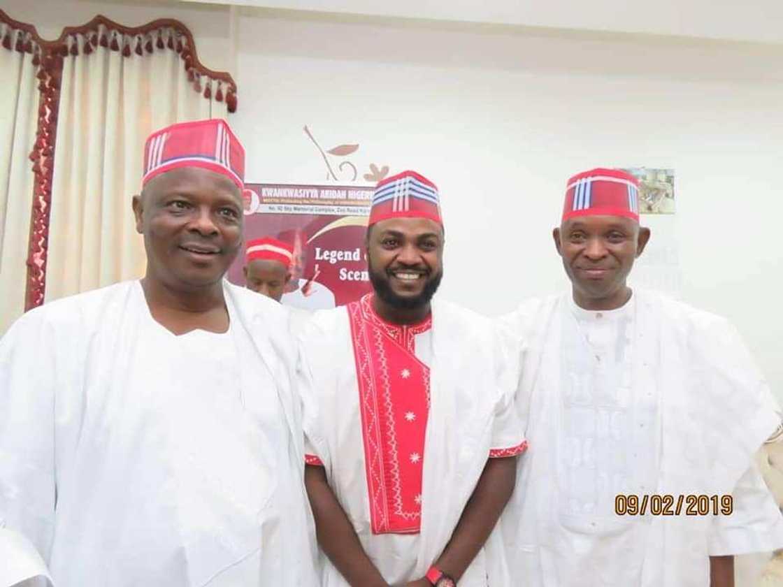Dandalin Kannywood; Sanata Kwankwaso ya damka ma Adam Zango darikar Kwankwasiyya Dandalin Kannywood; Sanata Kwankwaso ya damka ma Adam Zango darikar Kwankwasiyya