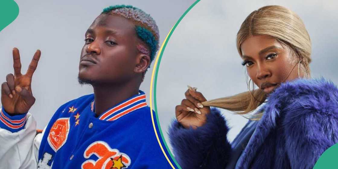 Portable celebrates as he meets Tiwa Savage at British Fashion Award. Portable celebrates as he meets Tiwa Savage at British Fashion Award.