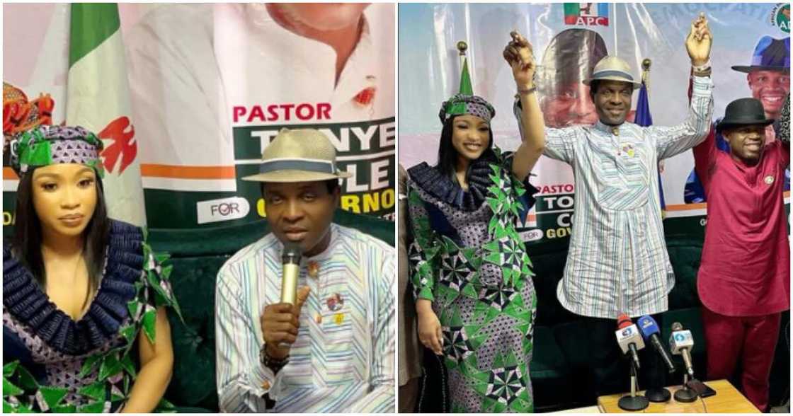 Tonto Dikeh, Rivers governorship election Tonto Dikeh, Rivers governorship election