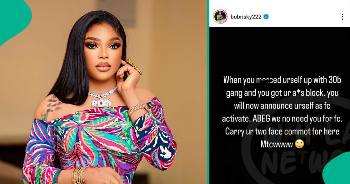 Bobrisky speaks for Wizkid's FC. Bobrisky speaks for Wizkid's FC.