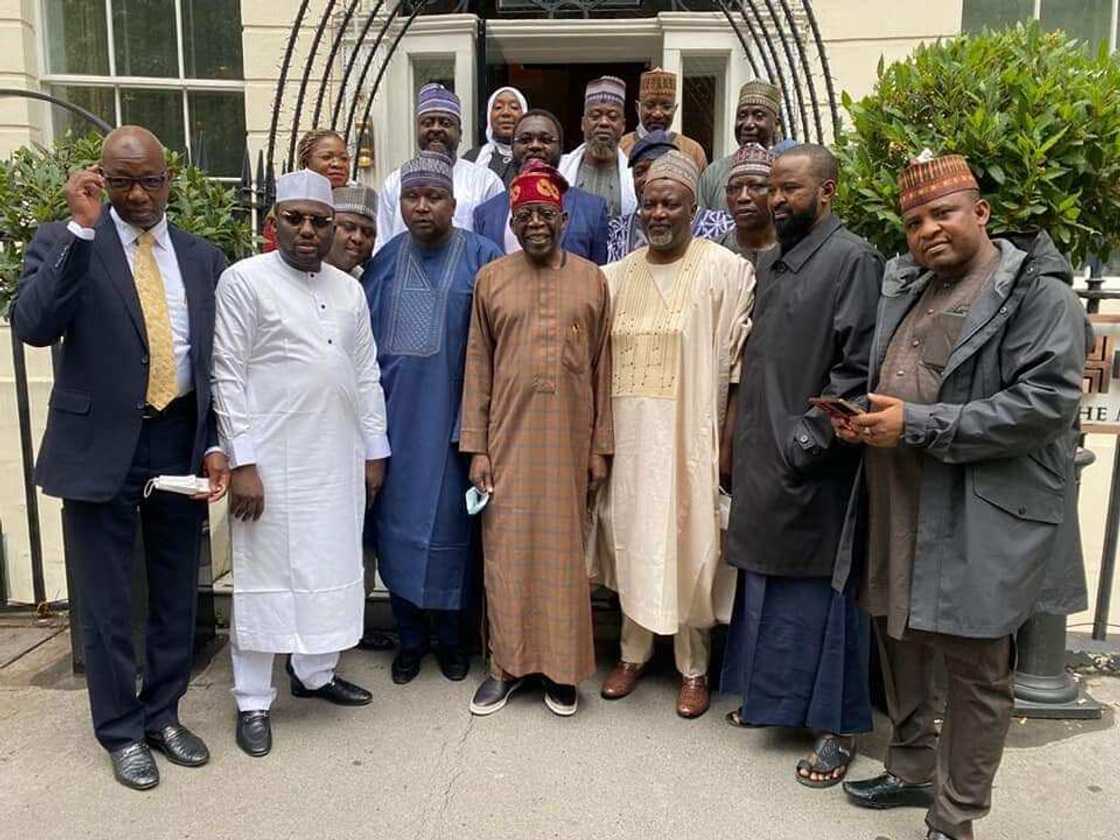 Northern lawmakers visit Bola Tinubu Northern lawmakers visit Bola Tinubu